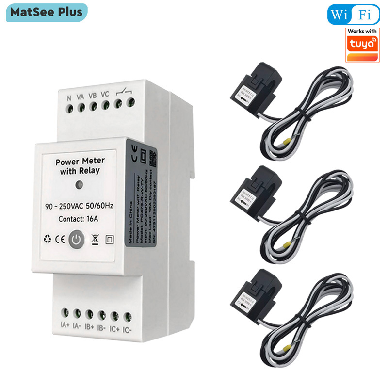 Energy Meter Bidirectional - عداد طاقة ذكي ثلاثي الأطوار بتقنية