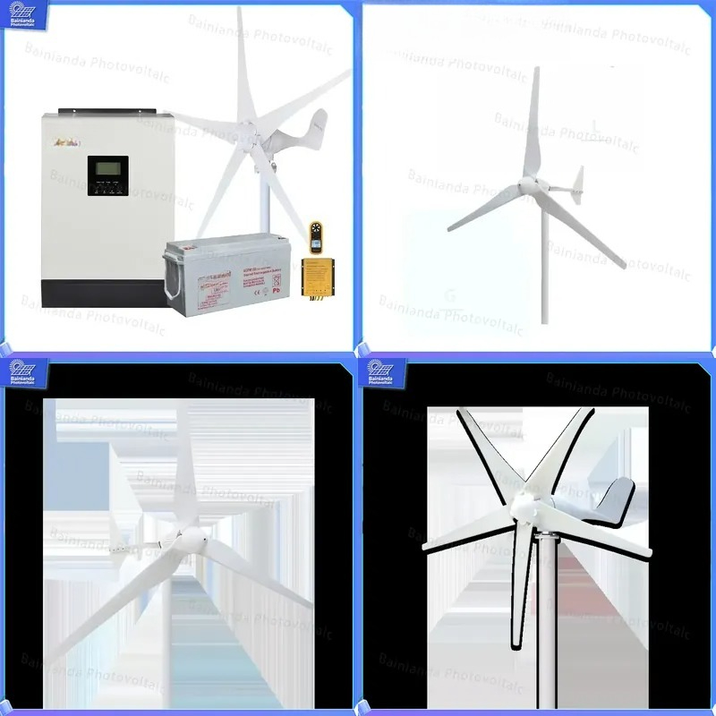 Renewable Energy Kit - مجموعة توربينات رياح بقدرة 1000 واط،