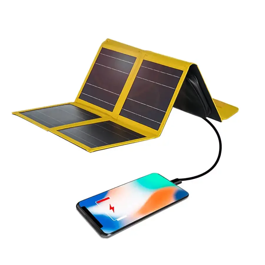 Folding Solar Panel - شاحن لوحي محمول قابل للطي، شاحن