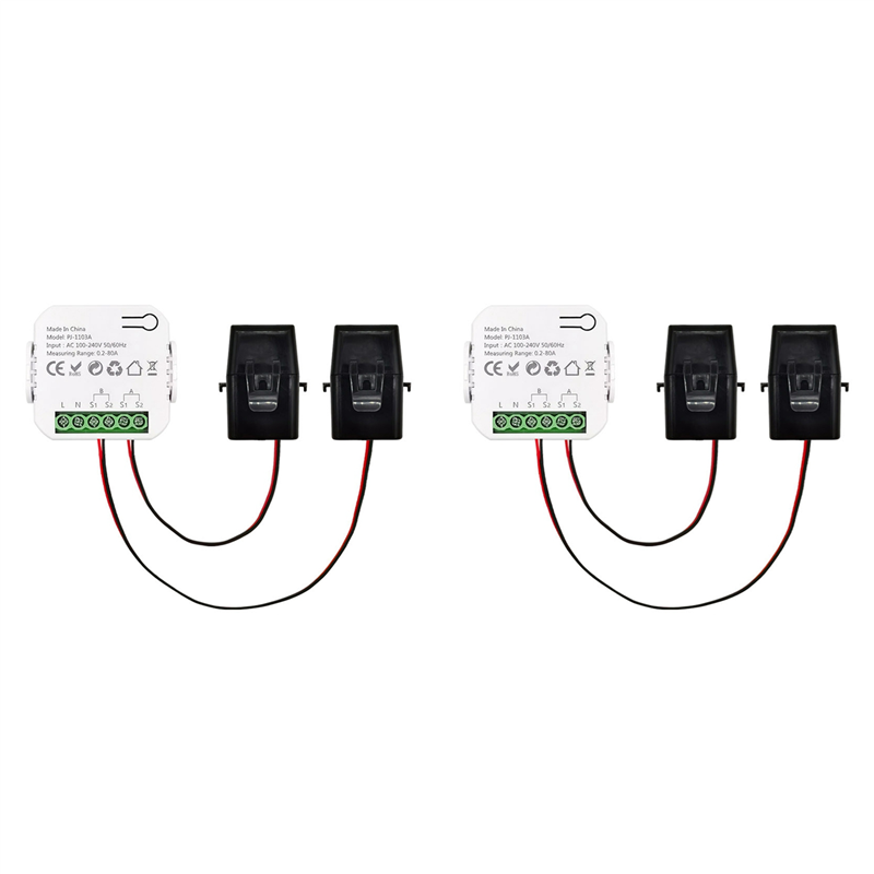 Energy Meter Bidirectional - B04B-2X Tuya مقياس الطاقة الذكي استهلاك