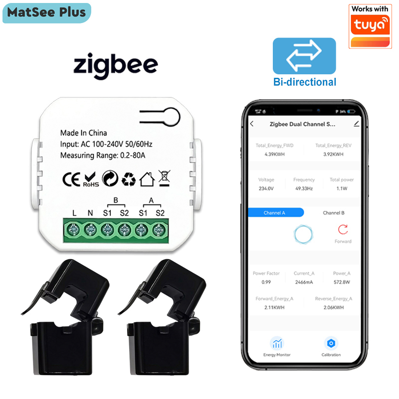 Energy Meter Bidirectional - عداد طاقة ذكي بتقنية ZigBee ثنائي