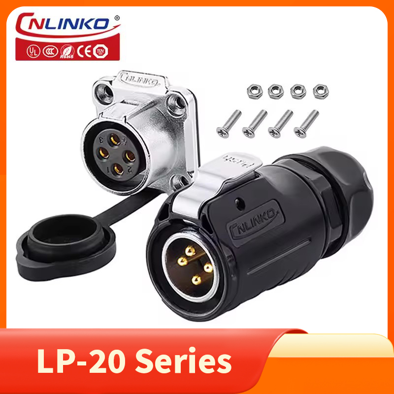 Renewable Energy Industry - Cnlinko LP20 4Pin M20 مقاوم للماء