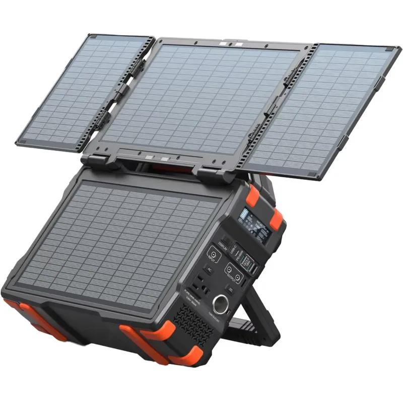 محطة طاقة محمولة بقدرة 300 واط - مراجعة Folding Solar Panel وسعره
