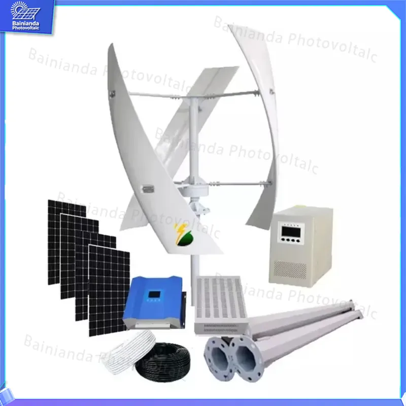 نظام طاقة هجين للرياح والطاقة  - مراجعة Renewable Energy Kit وسعره