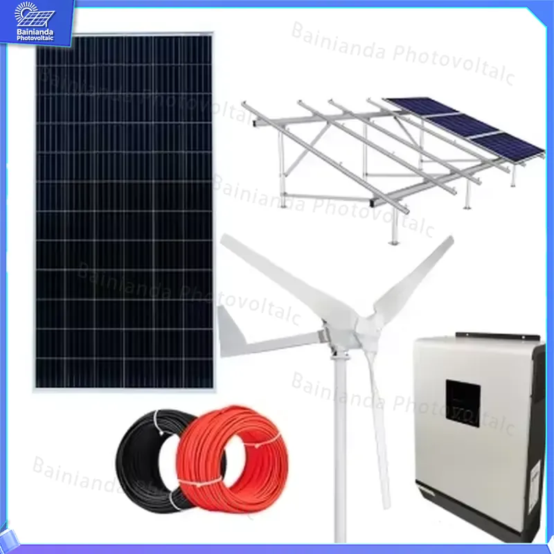 نظام طاقة هجين للرياح والطاقة  - مراجعة Renewable Energy Kit وسعره
