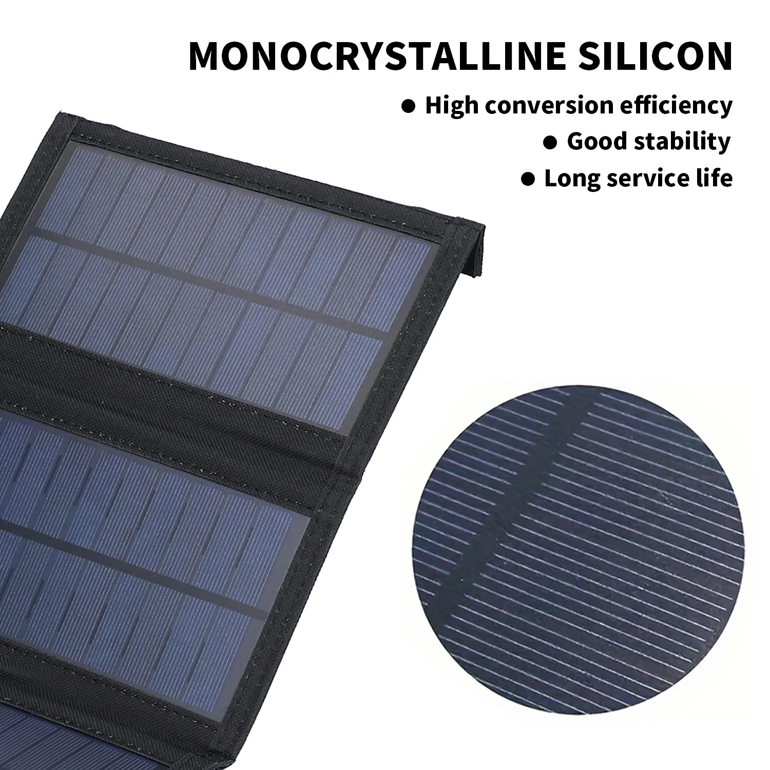لوح شمسي قابل للطي 20 واط 50 و - مراجعة Folding Solar Panel وسعره