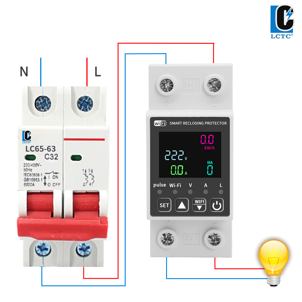 Tuya WiFi شاشة ديجيتال ذكي الت - مراجعة Energy Meter Bidirectional وسعره