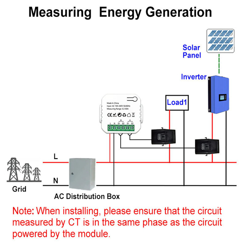 B04B-2X Tuya مقياس الطاقة الذك - مراجعة Energy Meter Bidirectional وسعره