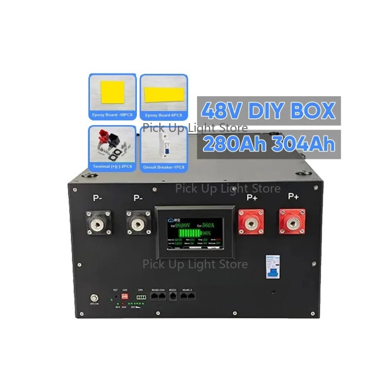 Lifepo4 16S 48V 51.2V نظام تخز - مراجعة Renewable Energy Kit وسعره