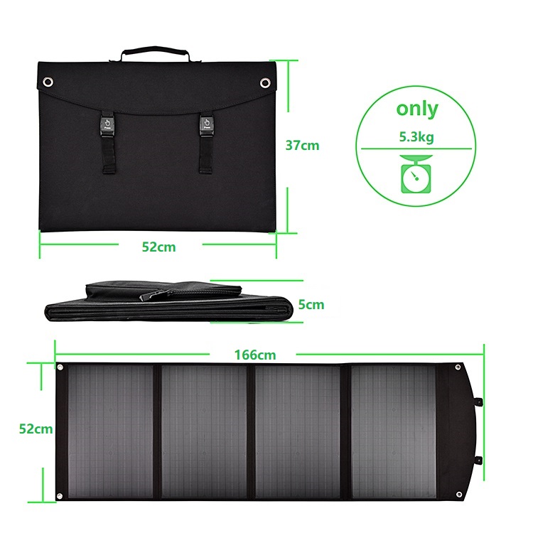 ألواح شمسية قابلة للطي بقدرة 1 - مراجعة Folding Solar Panel وسعره
