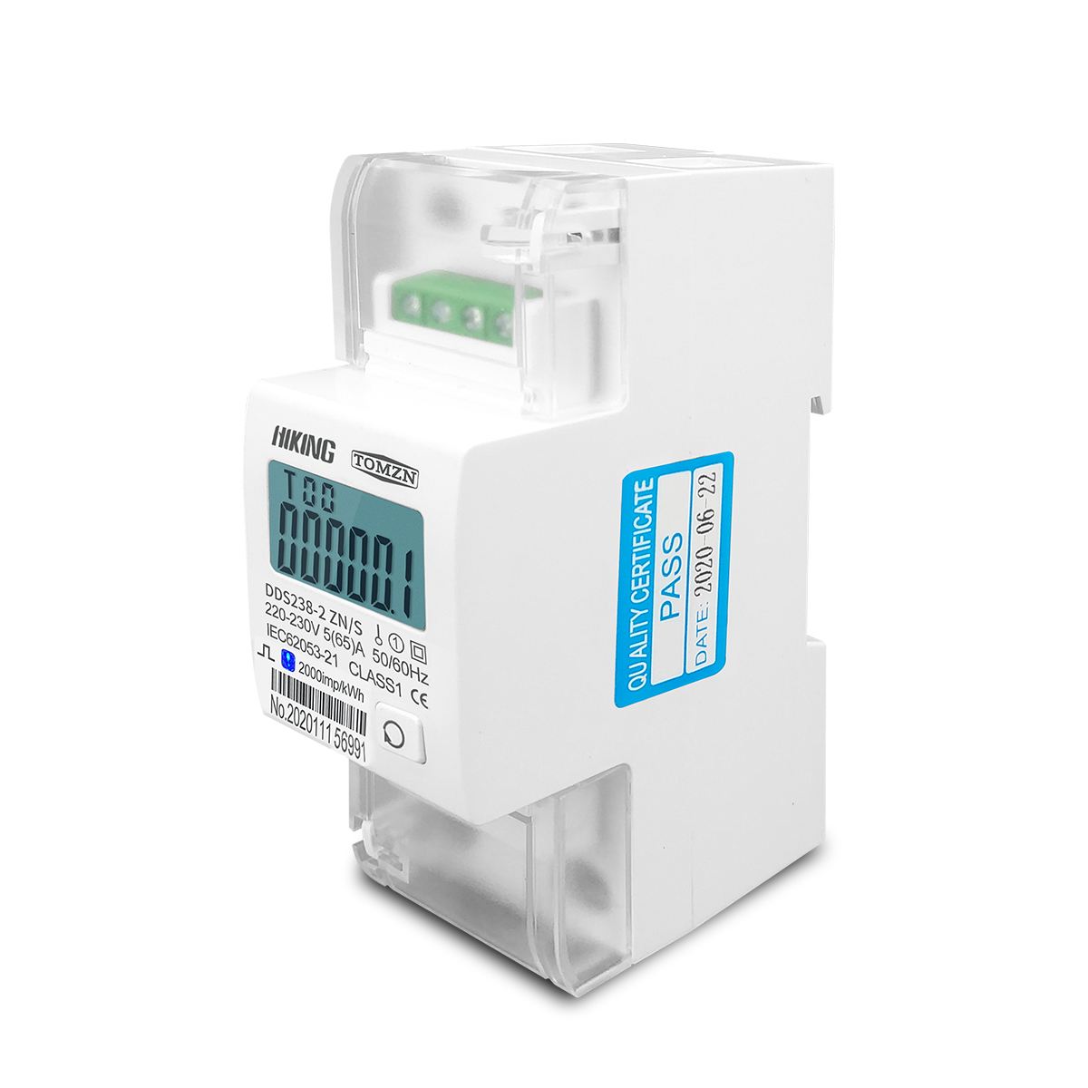 عداد طاقة كهربائية أحادي الطور - مراجعة Energy Meter Bidirectional وسعره