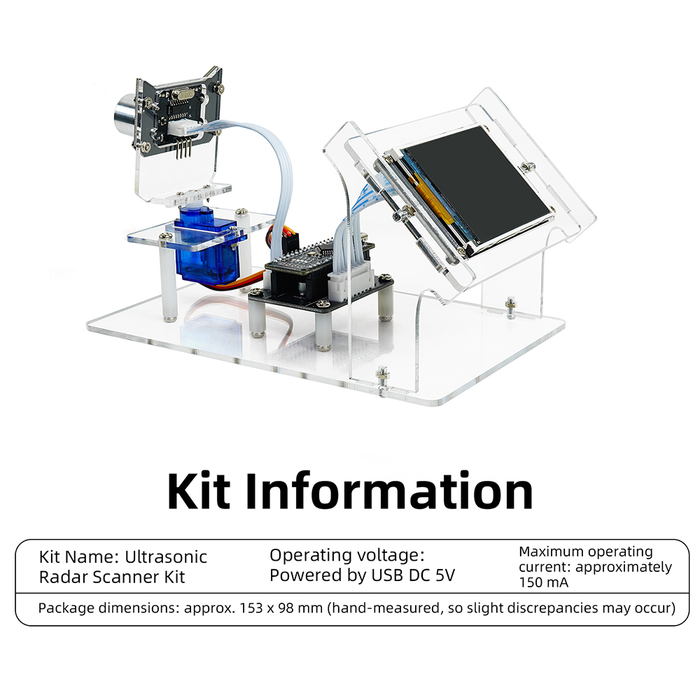وحدة استشعار رادار فوق صوتي بج - مراجعة Renewable Energy Kit وسعره