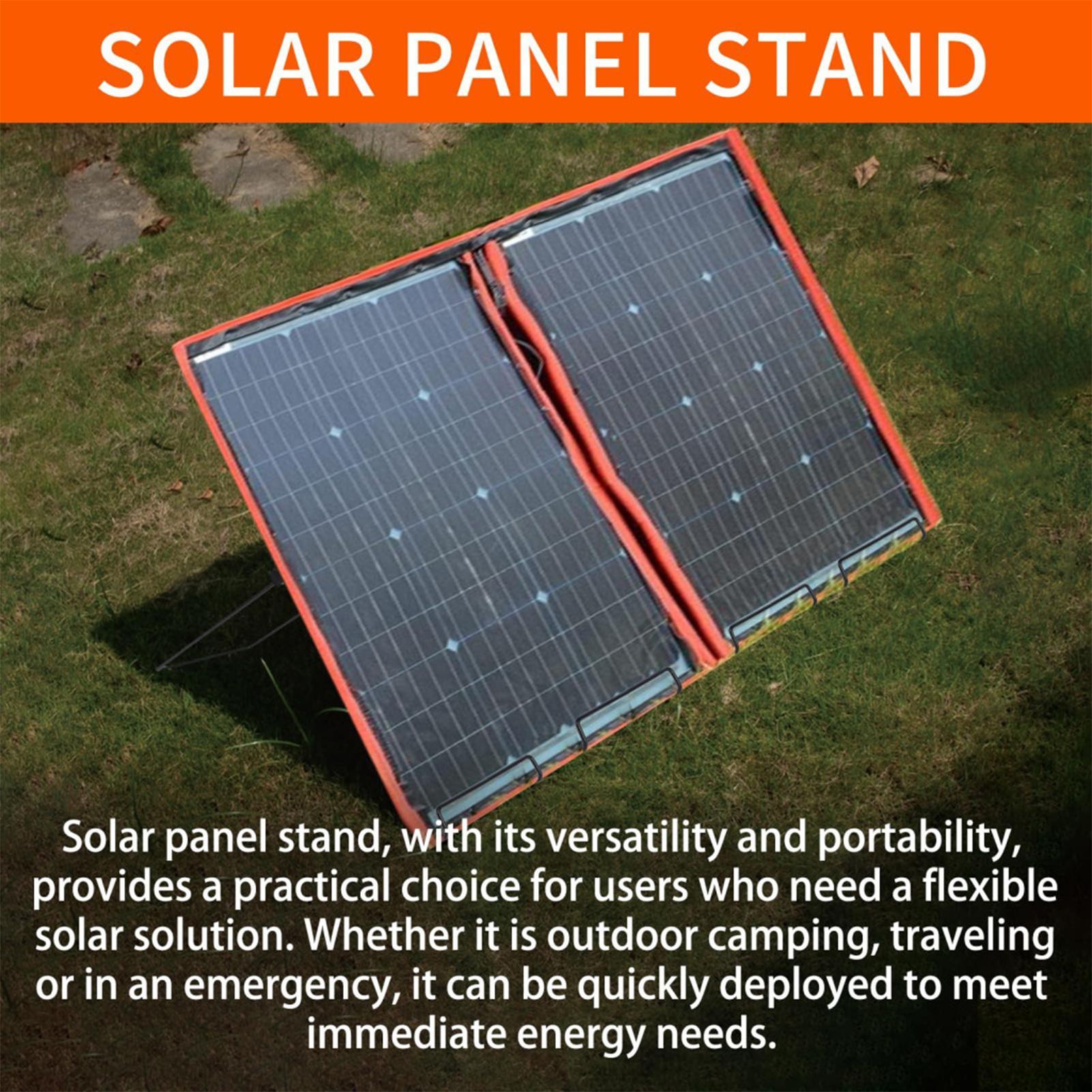 2 قطعة لوحة طاقة شمسية إمالة ج - مراجعة Folding Solar Panel وسعره