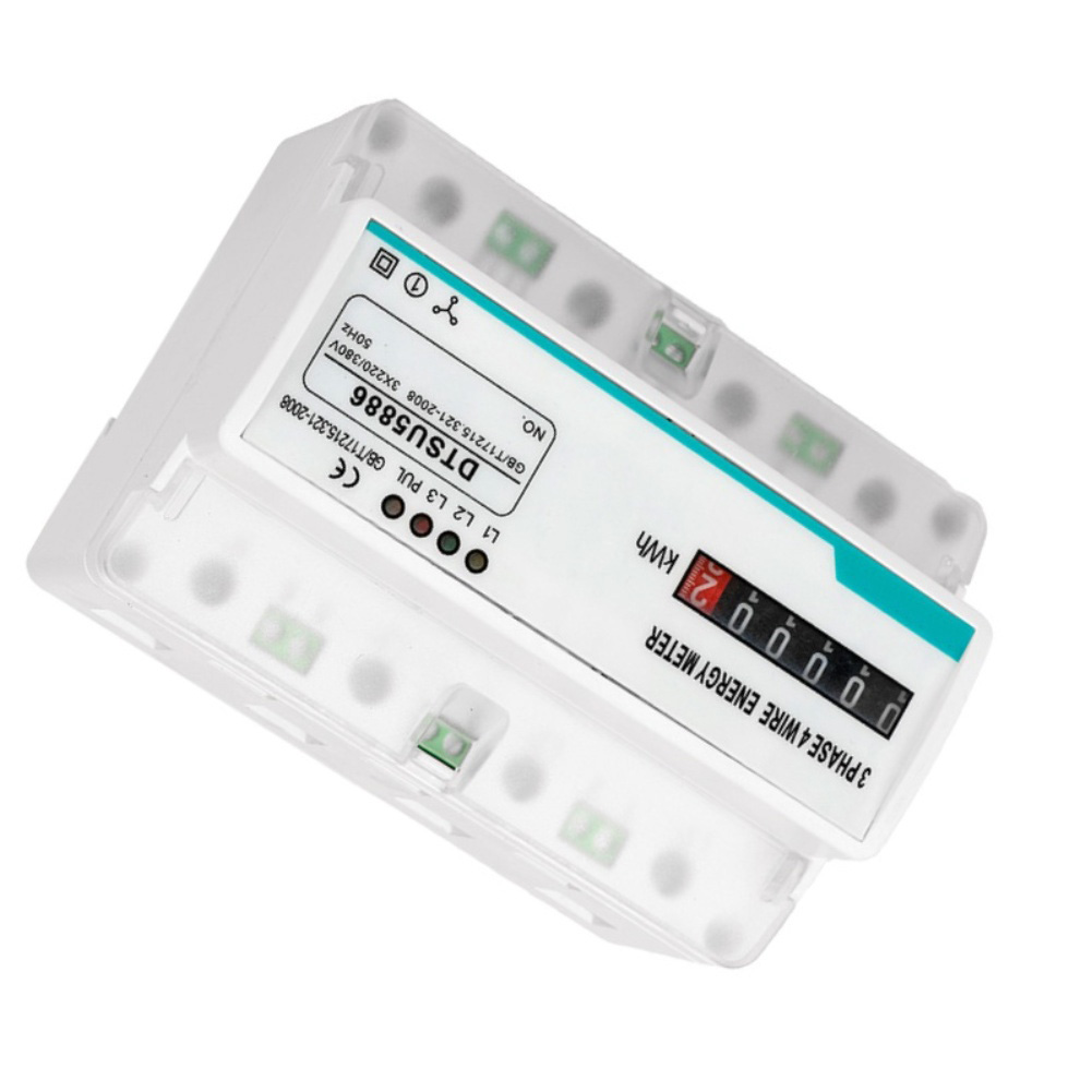 عداد طاقة ثلاثي الأطوار رباعي  - مراجعة Energy Meter Bidirectional وسعره