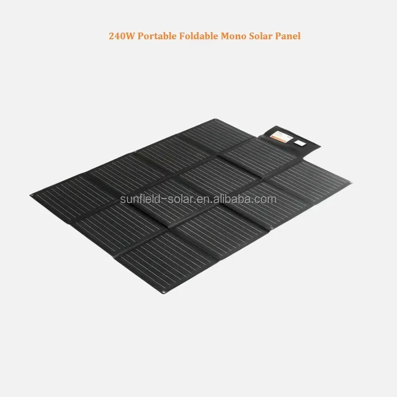 شاحن لوحة شمسية محمول للتخييم، - مراجعة Folding Solar Panel وسعره