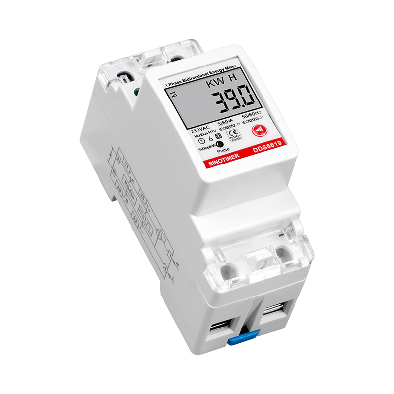 أعلى البائع مرحلة واحدة التيار - مراجعة Energy Meter Bidirectional وسعره